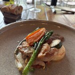 dilettante cafe - 鳥のグリル