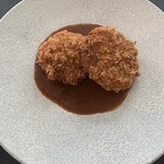 RESTAURANT DEUX VISAGES - メンチカツ