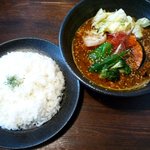 一文字カリー店 - ナスキーマスープカリー