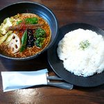 一文字カリー店 - ベーコンエッグスープカリー