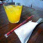一文字カリー店 - オレンジジュース