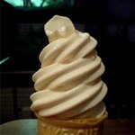 Kanbutsu Cafe - 想いやりファームの無殺菌牛乳のソフトクリーム！！