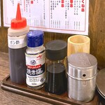 東京大塚のれん街 ブタマミレ - 卓上調味料　2025.4.9