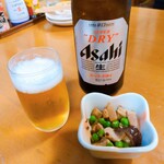 じゅんちゃん - ビールと突き出し