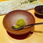 鮨 梵 - 濃厚抹茶アイスクリーム