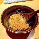 鮨 梵 - 良く混ぜると贅沢なリゾットに