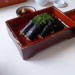 竹老園 - そば寿司