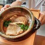 祇園 いわさ起 - 真鯛の炊き込みご飯