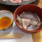 鴨と葱 淀水二行 - 