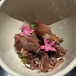 銀座ちとせ - 蛍烏賊とこごみ