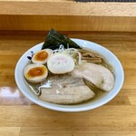 麺屋 しん蔵 - 百姓の塩 850円  味付玉子 100円