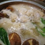 菊池庵 - 煮えたぎっとるがな❗️
      とか言いながら、楽しい飲み会でしたヽ(；▽；)ノ