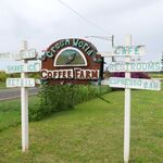 Green World Coffee Farm - 道路沿いの看板