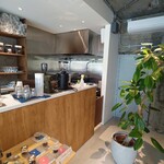 BEAN BOOK COFFEE - 店内キッチン