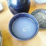 そば処 平石亭 - 「そば湯」です(2014/8/10UP)