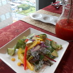 びふてき松江 - このトマトドレッシングが最高♪