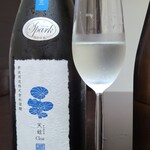 日本料理 TOBIUME - お酒③新政 PRIVATE LAB　天蛙クリア　スパークリング2023 低酒精発泡純米酒(秋田)
      米品種:秋田県産酒造好適米100%、精米歩合:60%