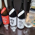 日本料理 TOBIUME - ⑰而今 純米吟醸 三重山田錦 火入 2024
      ⑱而今 純米吟醸 三重山田錦 生 2024
      ⑲而今 純米吟醸 雄町 生 2024
      ⑳而今 純米吟醸 酒未来 生 2024