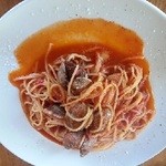 Cibo - あさりのトマトソースパスタ(ランチ)