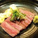 Koumi Shokudou Tamaya - 和牛イチボ肉ステーキ