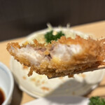 角常食堂 - アジフライアップ