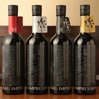 精選搭配料理的名酒◎以三重地酒為主的豐富日本清酒