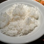 上海華龍 - 【2025.4.25(金)】酢豚定食のライス