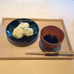 茶洒 金田中 - 本わらび餅に黒蜜（1800円）