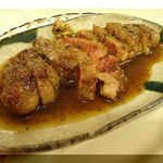 プティレストラン宮本 - 牛肉たたき風￥1450