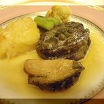 プティレストラン宮本 - 志摩産あわびステーキ￥5400　