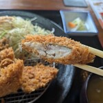 とんかつぼたん - ふっわふっわのアジ！百聞は一食にしかず！是非食べに来てほしい！