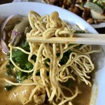 チョークディー - 硬い麺