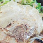 無鉄砲しゃばとん - トロッとしたチャーシューも美味しかったです
