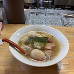 支那そば なかじま - しおワンタン味玉　うす味