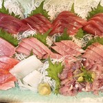 海風荘 　 - 料理写真:オプションの刺し盛り