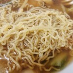 桂食堂 - 細縮れ麺でした