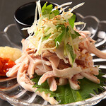 西口アオギリ - ガツ刺ぽん酢