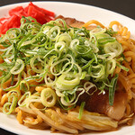 西口アオギリ - 九条葱醤油焼きそば