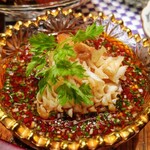 KOBAYASHI - 揚げたての甘鯛、中華なソースと絡んでマジ美味い！