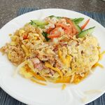 The veranda at The Beachhouse - ビュッフェ2回目1