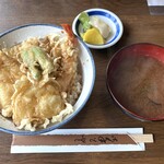 天ぷら 水谷 - ランチ：天丼