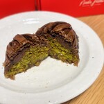 ナーディル ギュル  - チョコフォンデュ ピスタチオバクラヴァ断面