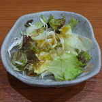 千舟屋 - サービスのサラダ　※2014年8月