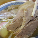 二代目 おやじの店 昌 - 厚めのチャーシューは、柔でジューシー！