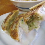 二代目 おやじの店 昌 - ｺﾁﾗも新ﾒﾆｭｰの「ジャンボ餃子」