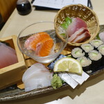 三枚目 助五郎 - 刺身盛り合わせ（1200円）
