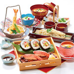 ＜三大かにランチ＞かに寿司御膳　～かに身たっぷりの甲羅特製寿司～