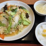 中国料理 宏福楼 - 五目焼きそばセット（1,298円）