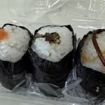 豊田米店 - 明太子@230　からし高菜@210　こんぶ@190