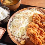 ジ丸沖縄居酒屋 - 鳥カツ定食